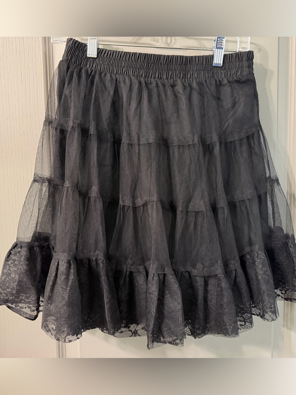 Women’s Melady Black Layered Tulle Skirt